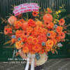 giỏ hoa chúc mừng sinh nhật đẹp, giỏ hoa tông cam sang trọng, hoa hồng cam chúc mừng sinh nhật, giỏ hoa chúc mừng thành công, hoa chúc mừng bác sĩ ý nghĩa, giỏ hoa tươi nổi bật, hoa chúc mừng sang trọng hiện đại