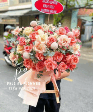 Bó hoa cao cấp tặng bạn gái, người yêu dịp 8/3 - Hoa Tươi Phúc An