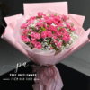 bó hoa hồng chùm hồng đẹp, hoa hồng chùm tặng sinh nhật, bó hoa hồng chùm lãng mạn, hoa tặng người yêu ý nghĩa, bó hoa hồng chùm kèm baby trắng, hoa tươi màu hồng nổi bật, bó hoa hồng đẹp sang trọng