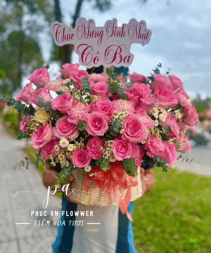 giỏ hoa sinh nhật tông hồng đẹp, giỏ hoa hồng tặng mẹ, giỏ hoa chúc mừng sinh nhật sang trọng, giỏ hoa tươi màu hồng nữ tính, giỏ hoa sinh nhật đẹp, giỏ hoa hồng ngọt ngào, giỏ hoa chúc mừng sinh nhật ý nghĩa, giỏ hoa tặng người thân yêu