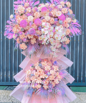 kệ hoa chúc mừng cao cấp snag trọng -Hoa Tươi Phúc An