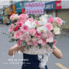 giỏ hoa hồng pastel lan hồ điệp trắng tặng mẹ dịu dàng sang trọng - Hoa Tươi Phúc An