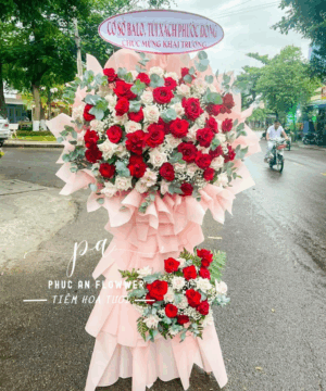 kệ hoa chúc mừng - Hoa Tươi Phúc An